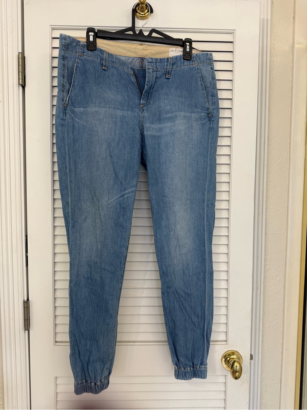 rag & bone Light Blue Denim Jeans - Picture 2 of 4
